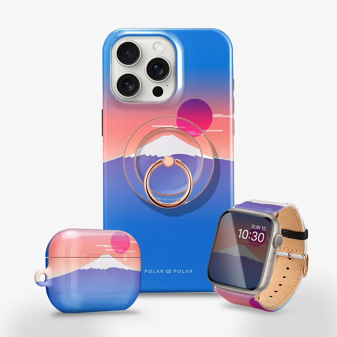 Fujisan Blue - Apple Watch Band