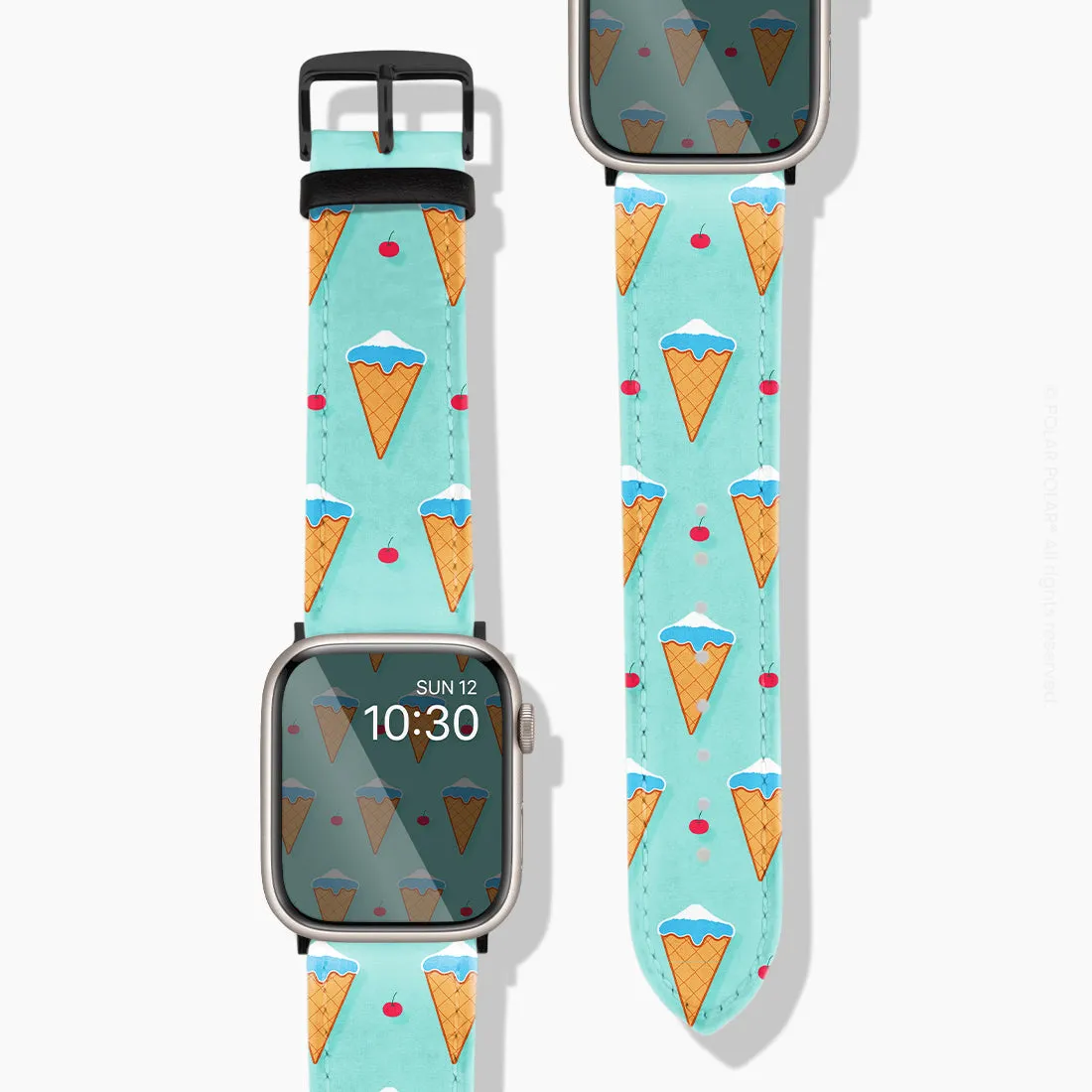 Fujisan Lake Blue Ice Cream - Apple Watch Band