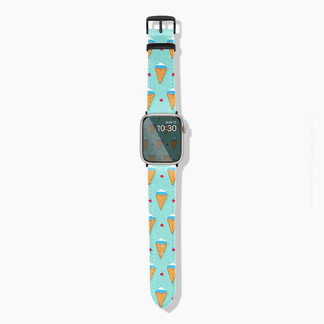 Fujisan Lake Blue Ice Cream - Apple Watch Band