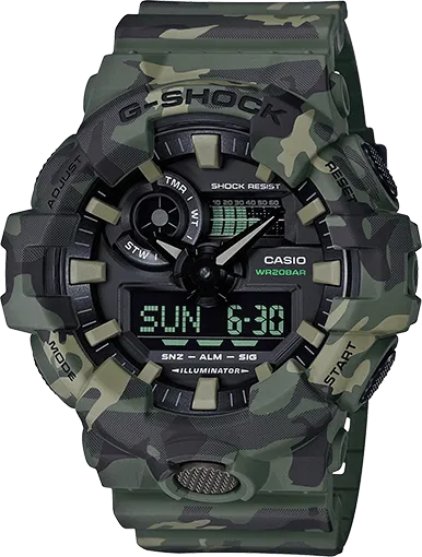 G-Shock Camouflage Series Men's Watch GA700CM-3A