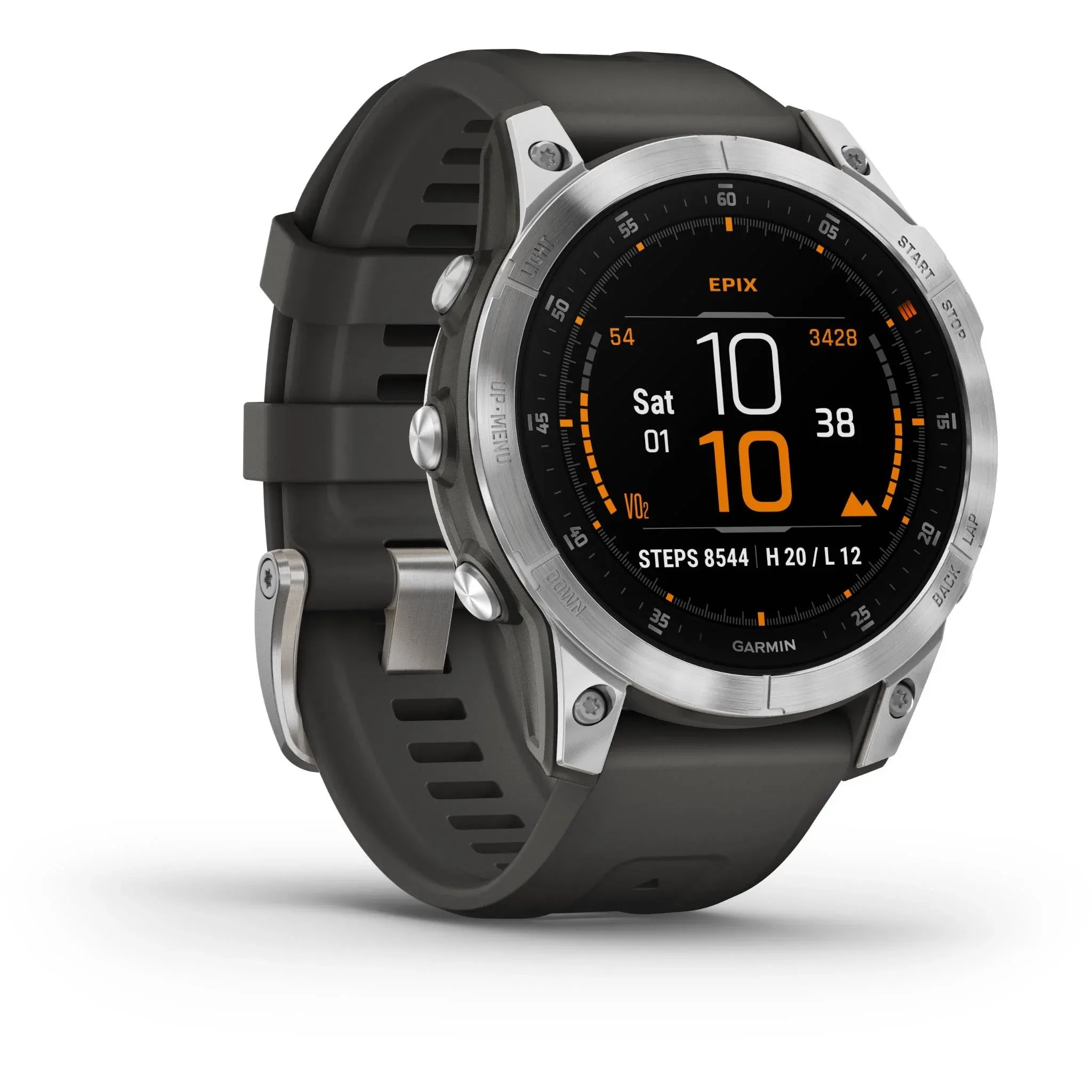 Garmin Epix Gen 2 Watch - Slate Stainless Steel