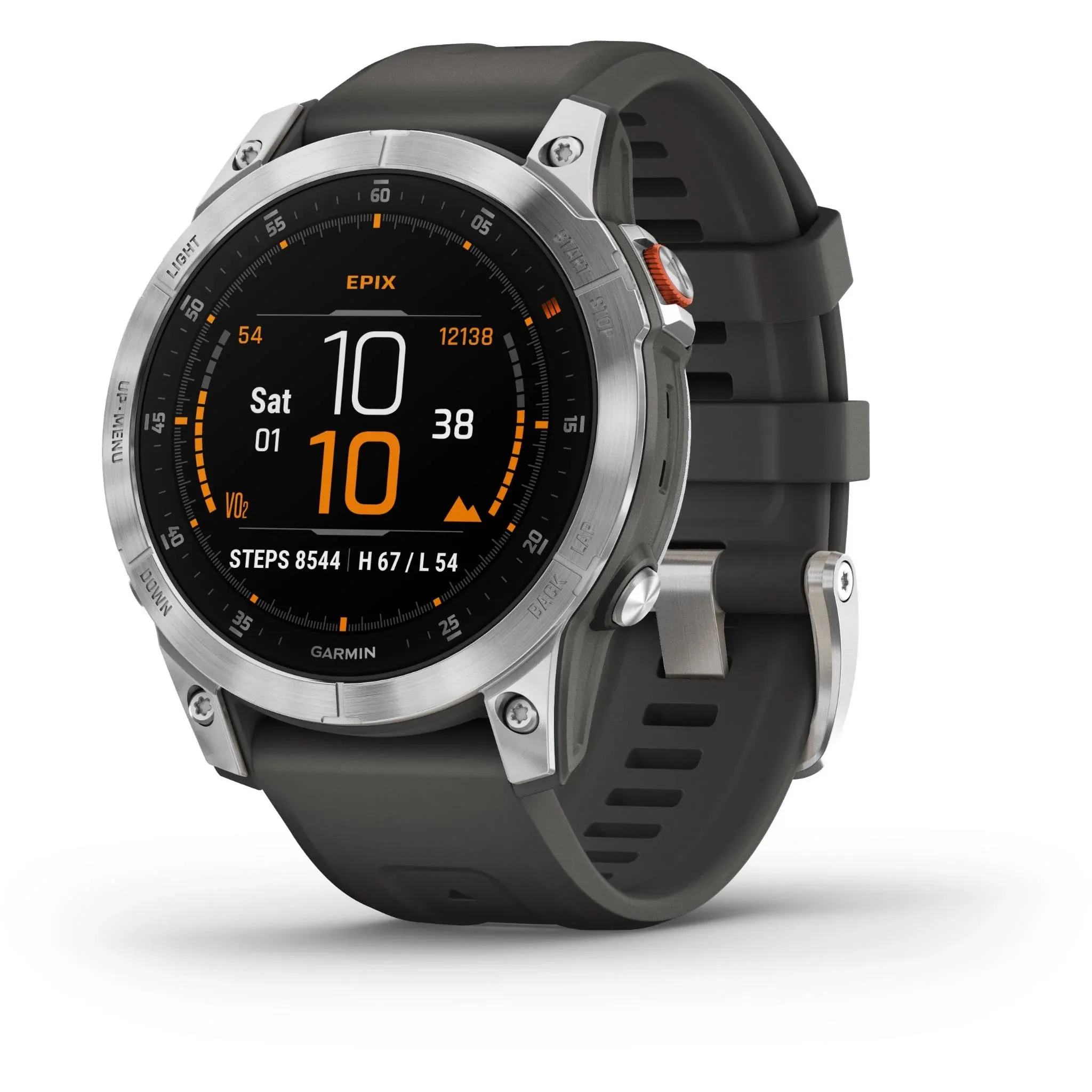 Garmin Epix Gen 2 Watch - Slate Stainless Steel