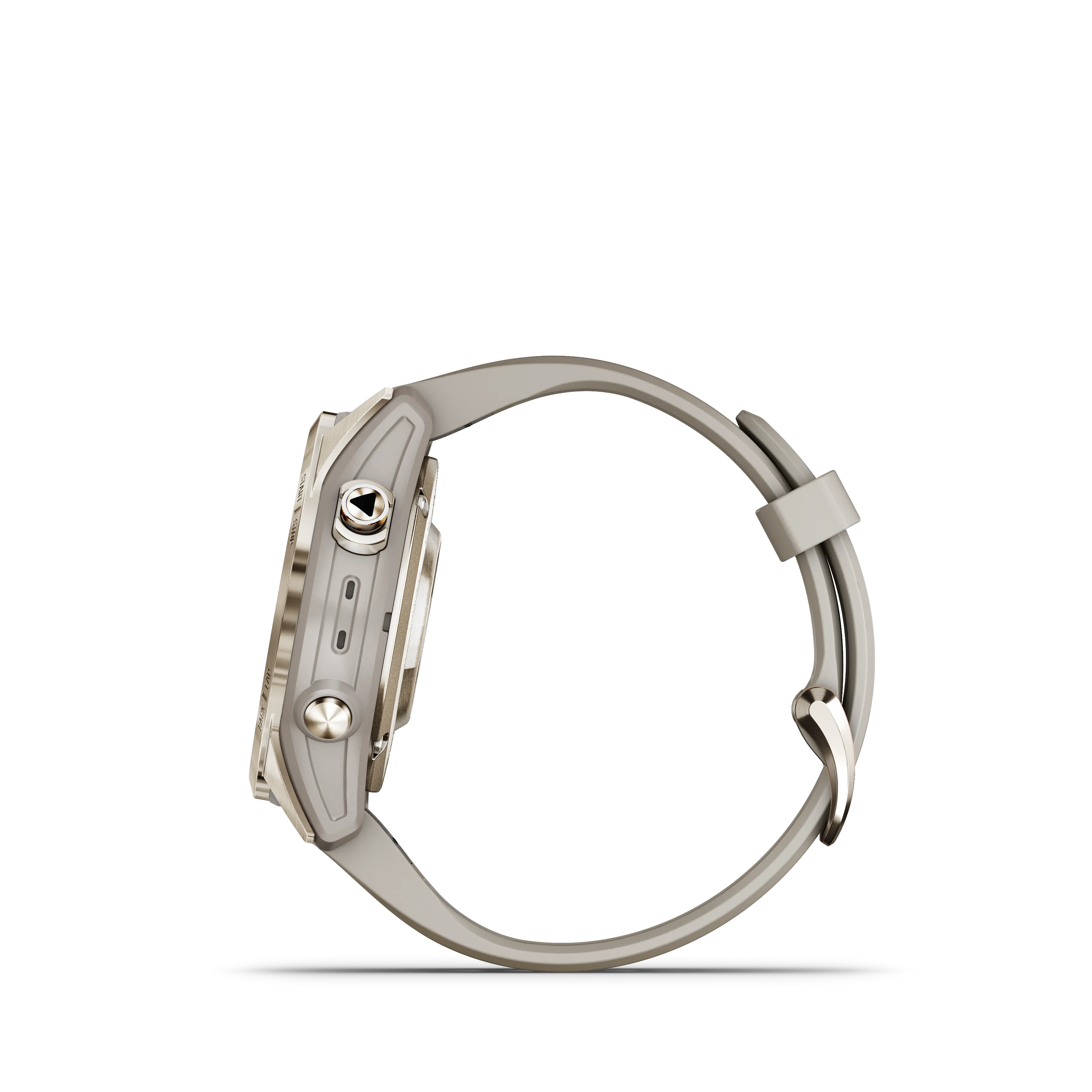 Garmin Fenix 7S Pro Sapphire Solar Soft Gold Watch