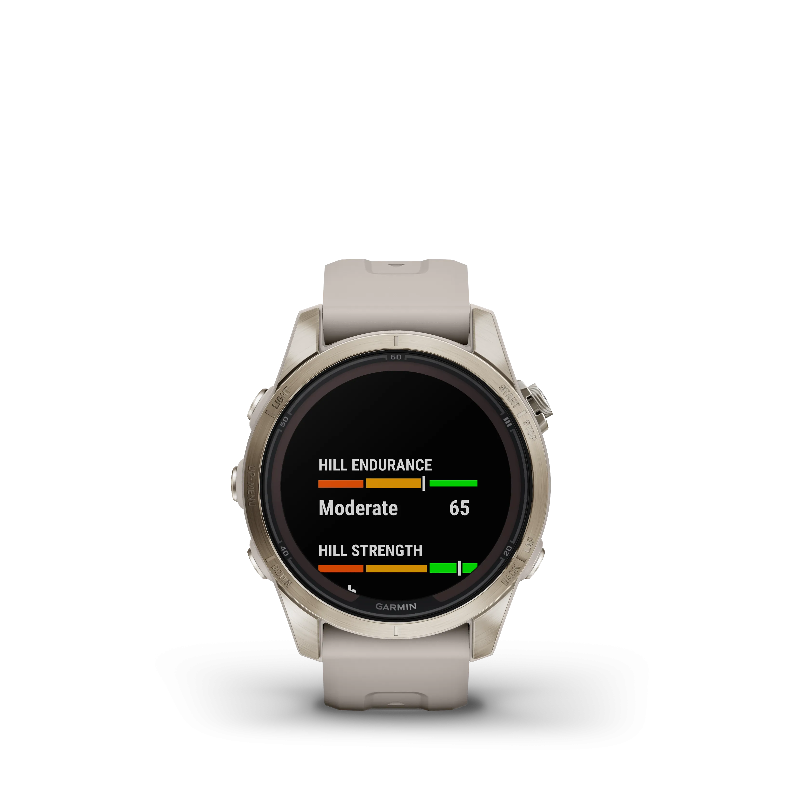 Garmin Fenix 7S Pro Sapphire Solar Soft Gold Watch