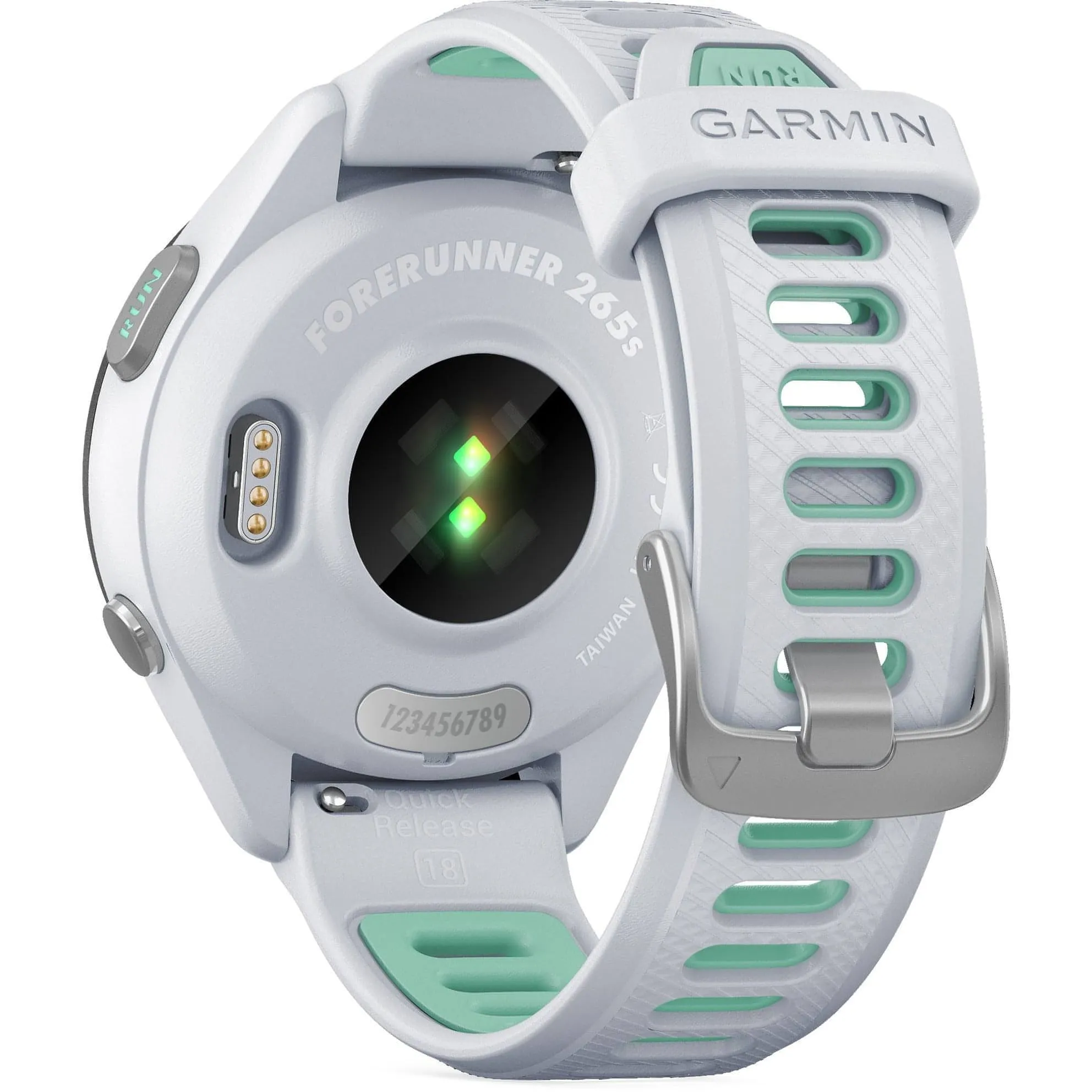 Garmin Forerunner 265S Music HRM With GPS Watch - White