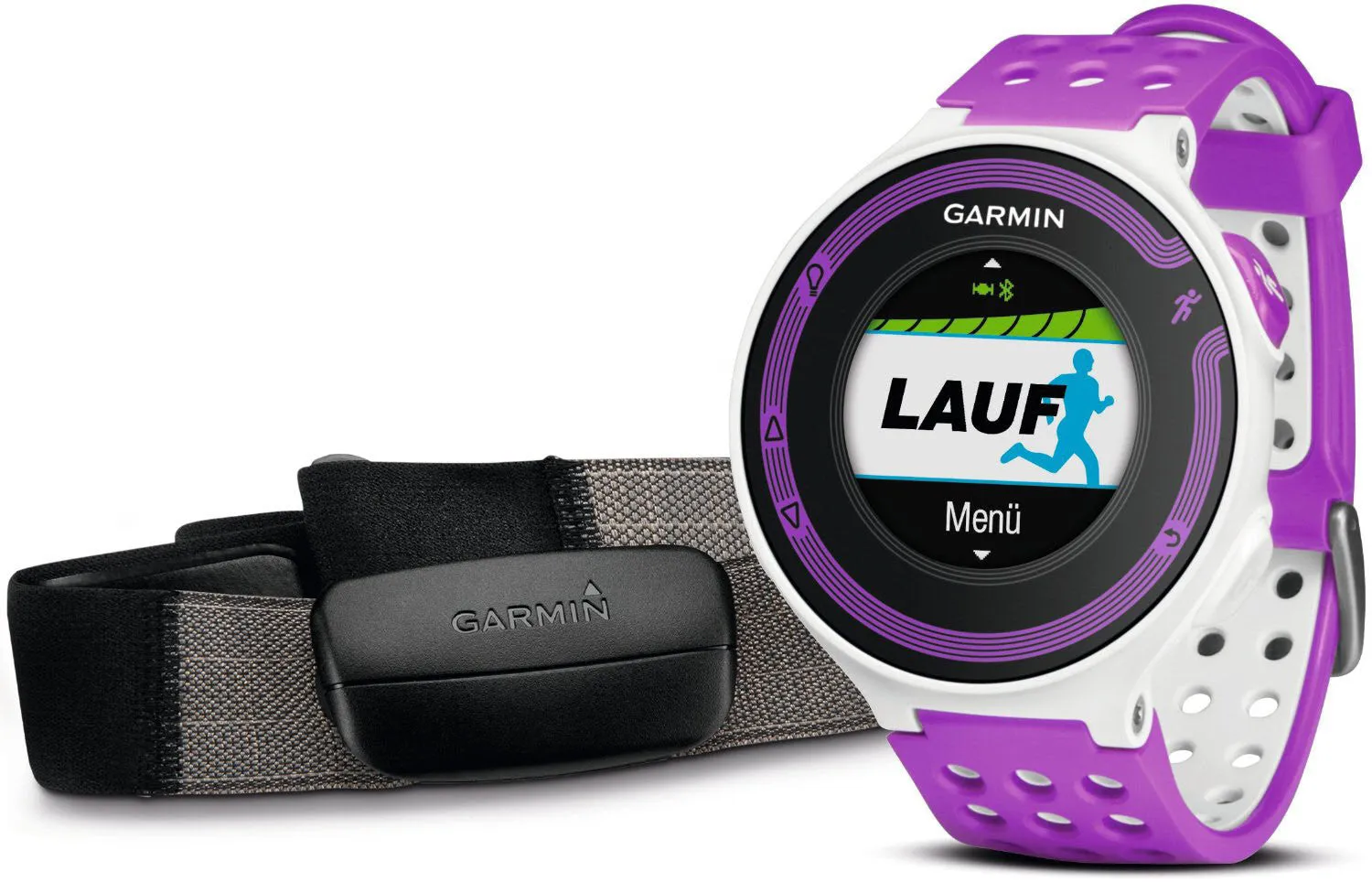 Garmin Watch Forerunner 220 White Lilac   HRM
