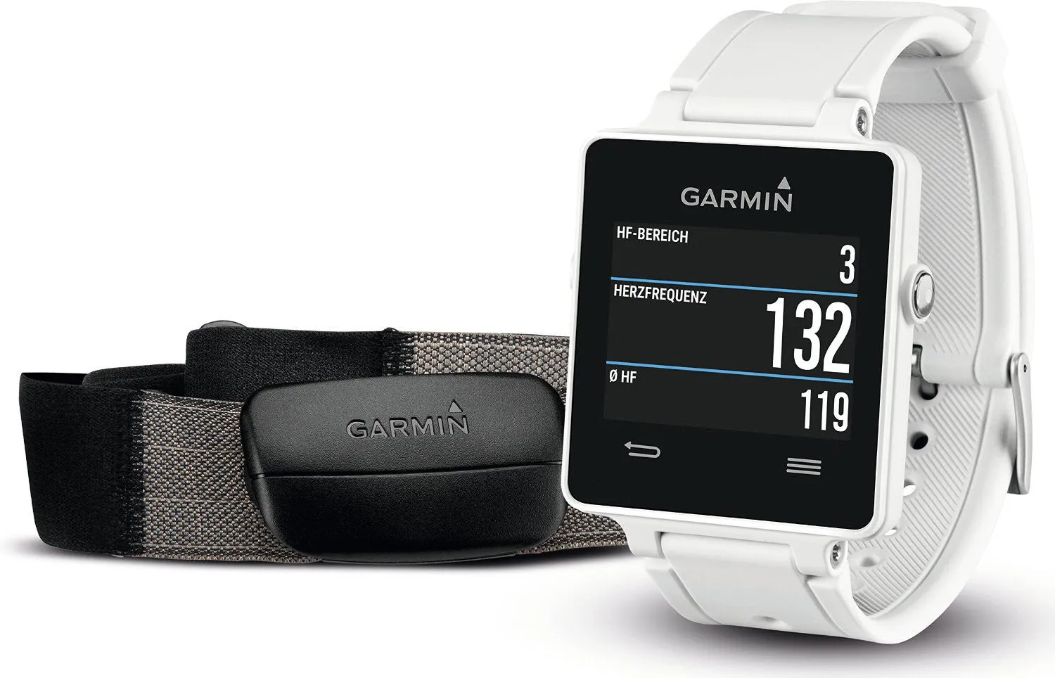 Garmin Watch Viviactive White Bundle