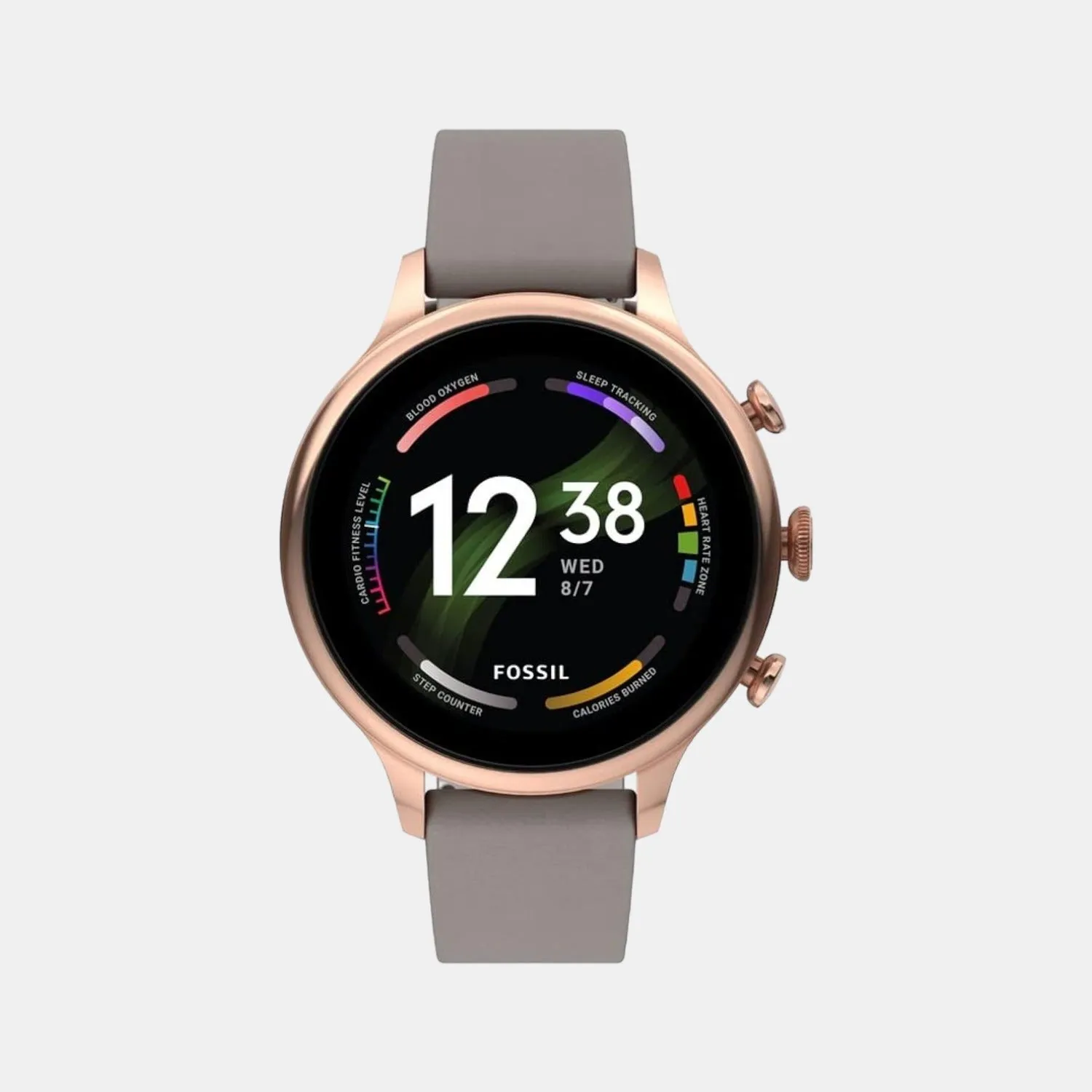 Gen 6 Women's Grey Digital Smart Leather Watch FTW6079