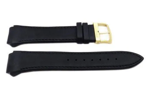 Genuine Citizen Black Leather 24/18mm Eco-Drive Watch Band