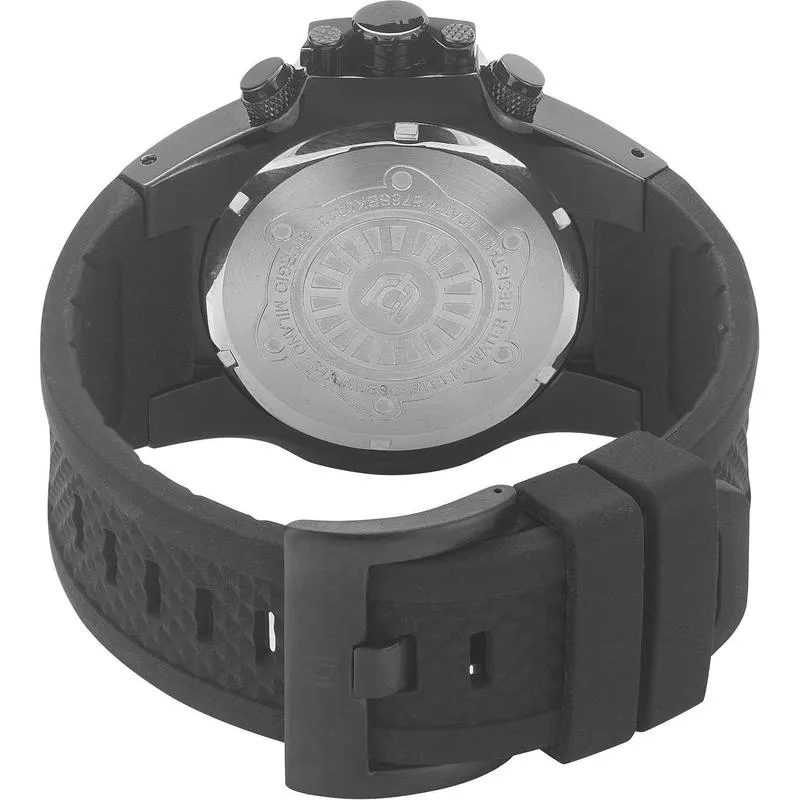 Giorgio Milano Chronograph Rubber Mens Watch - 876sbk0313