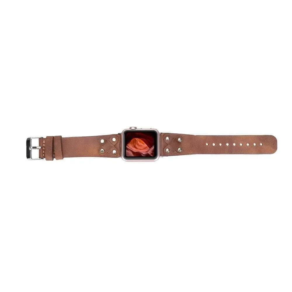Glasgow Cross Apple Watch Leather Straps
