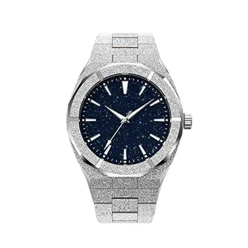 Glitter Star-Dust Minimalist Frosted Men Watch