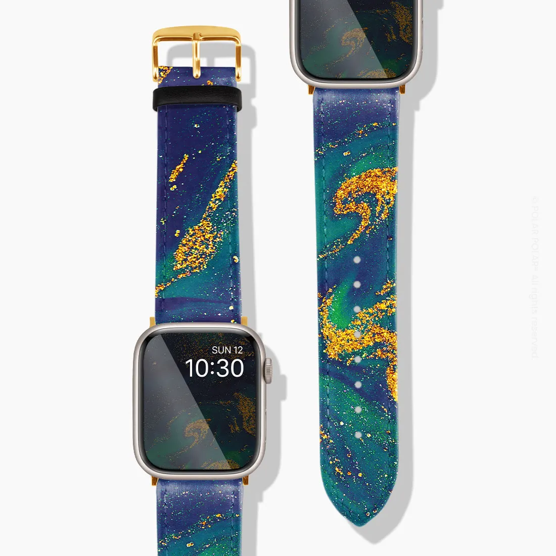 Green Night Quicksand - Apple Watch Band