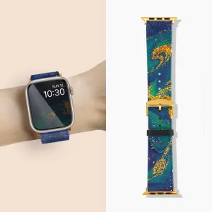 Green Night Quicksand - Apple Watch Band