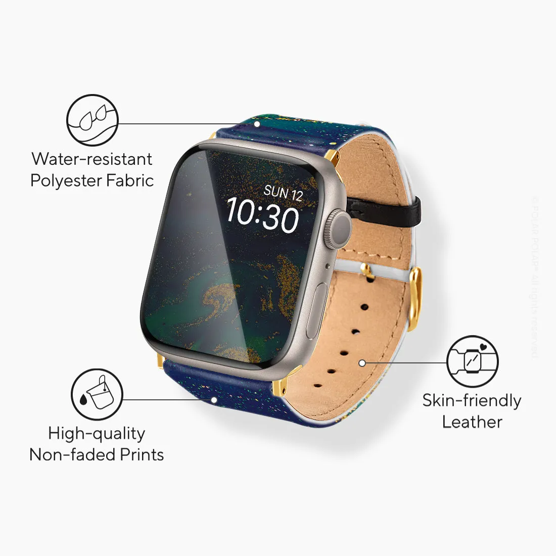 Green Night Quicksand - Apple Watch Band