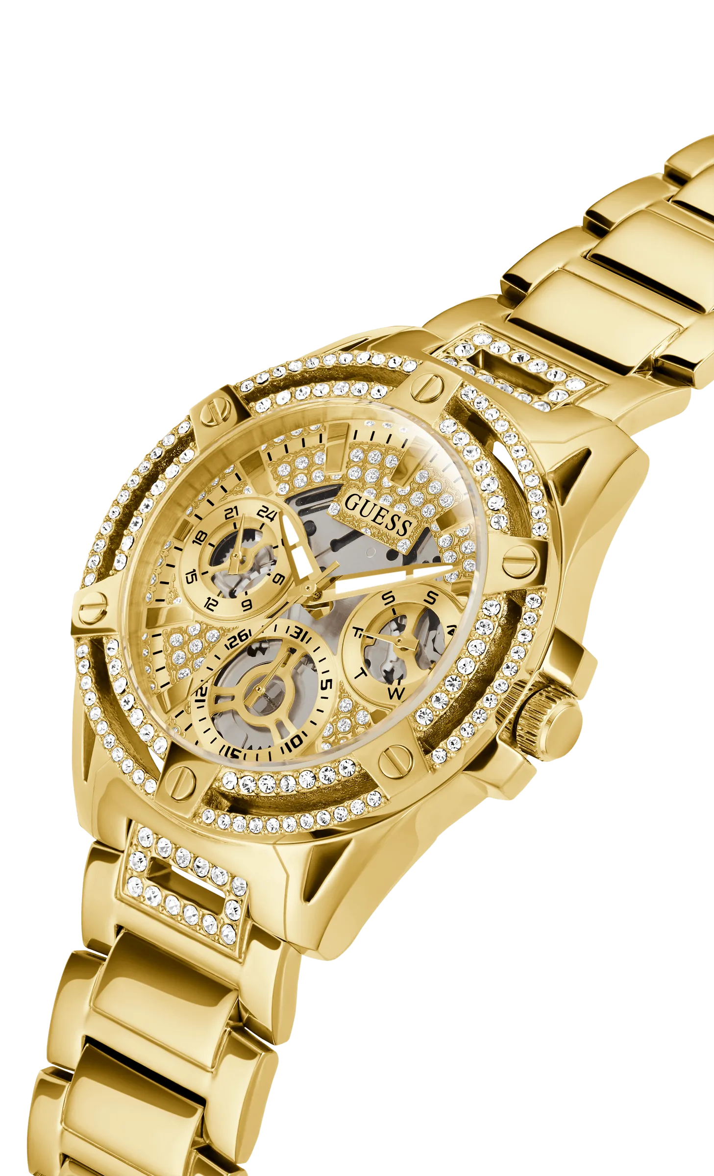 Guess Queen Gold Women's Watch GW0464L2