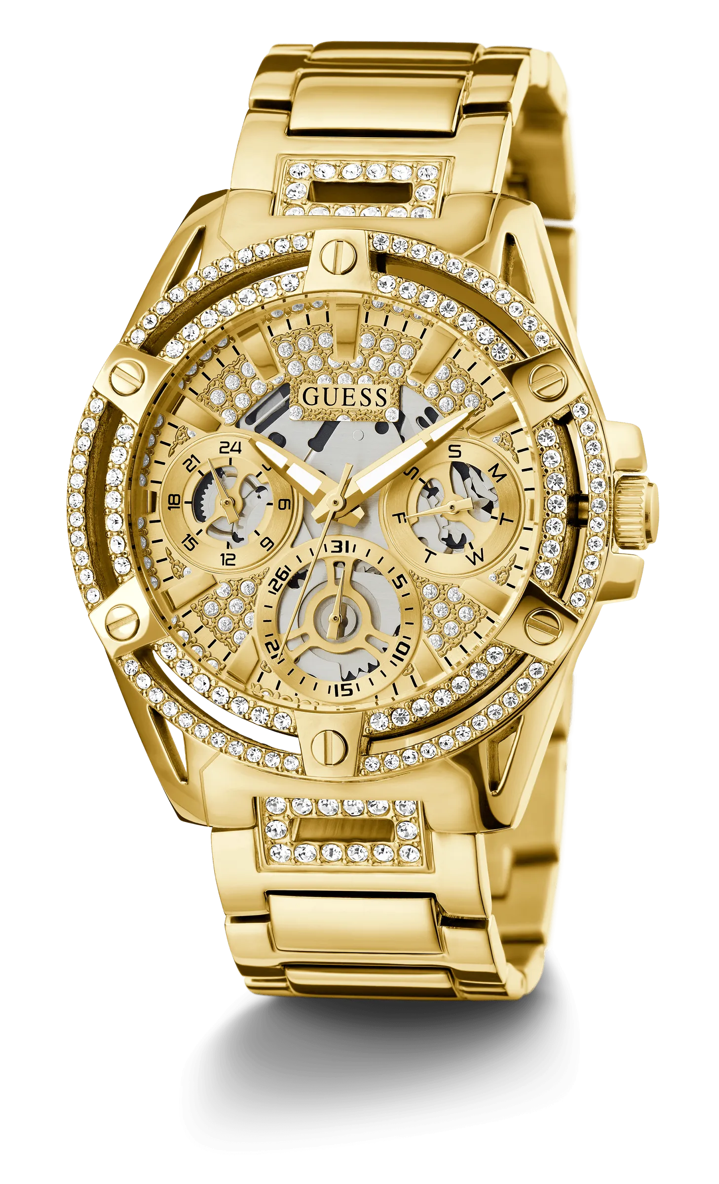 Guess Queen Gold Women's Watch GW0464L2