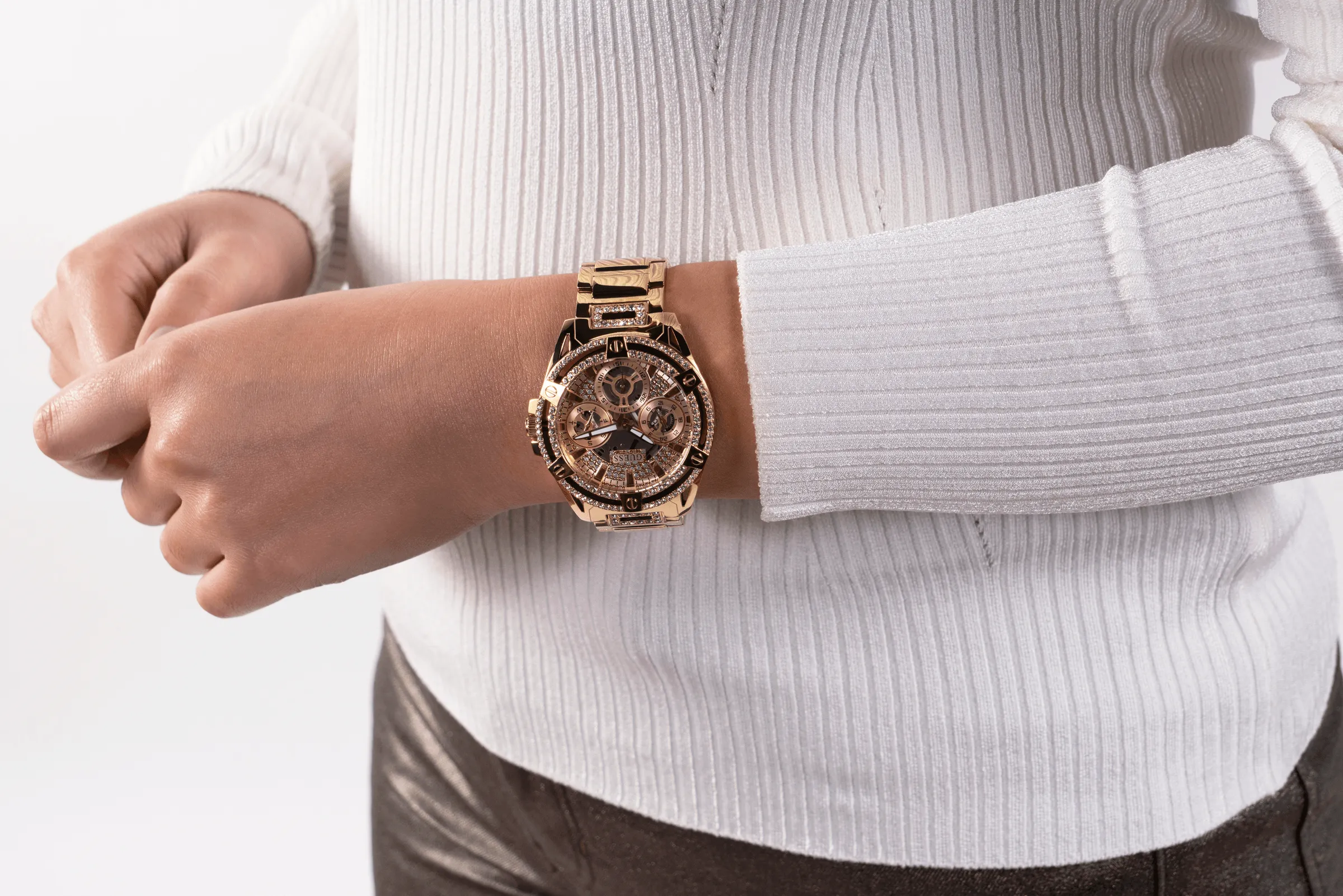 Guess Queen Gold Women's Watch GW0464L2