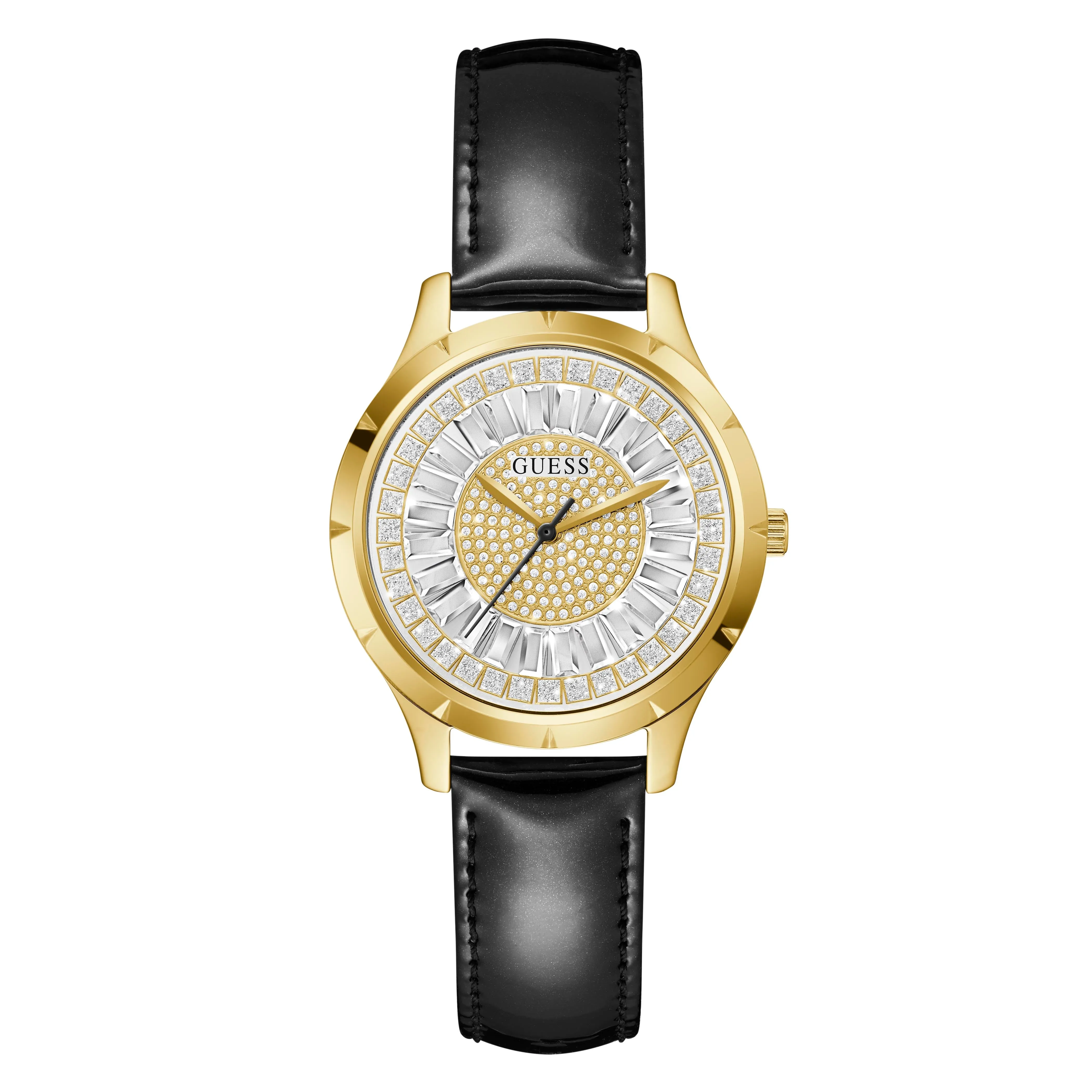 Guess Women's Watch Gold Tone Case Quartz