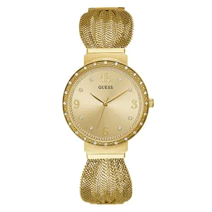 Guess Women's Watch Gold Tone Case Quartz