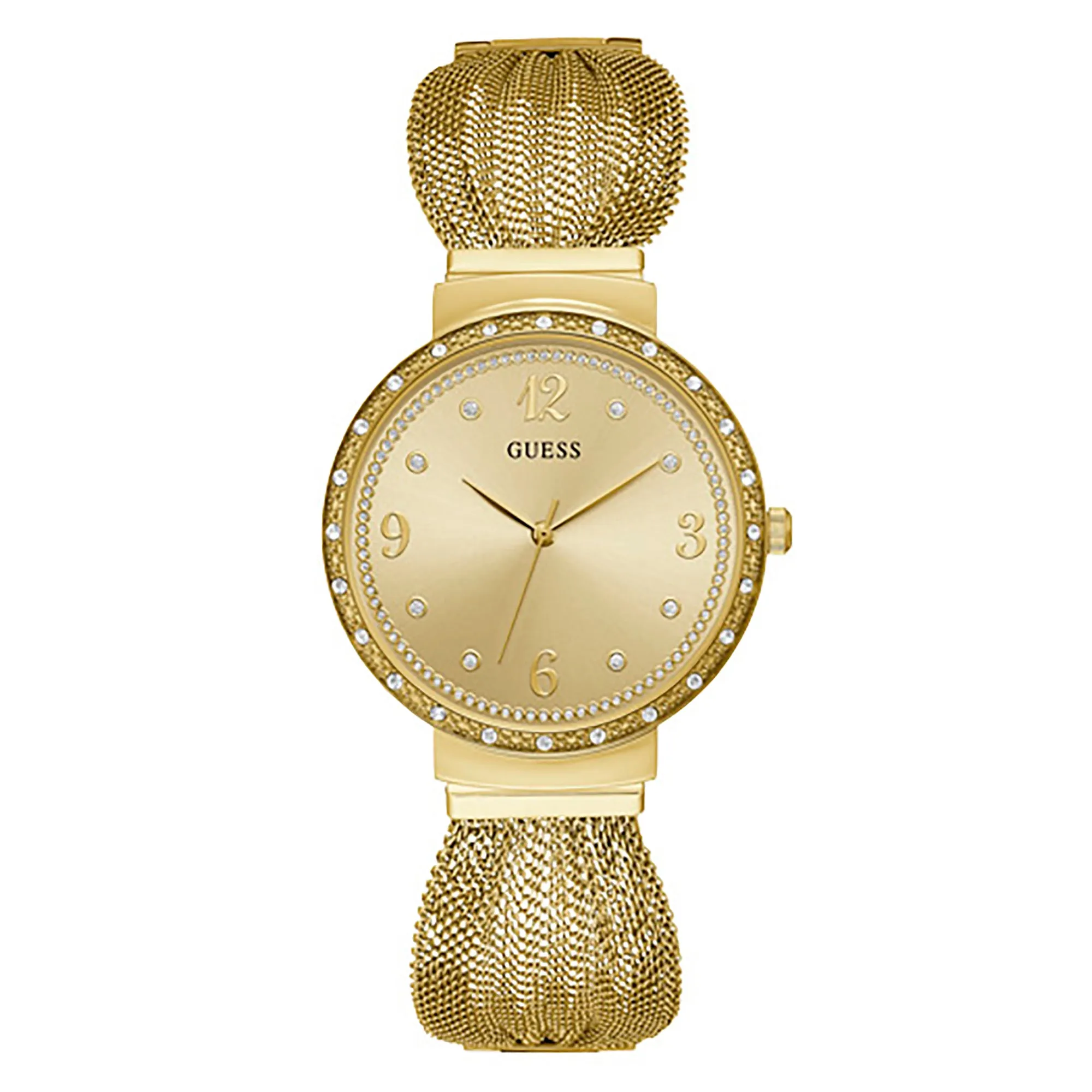 Guess Women's Watch Gold Tone Case Quartz