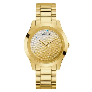 Guess Women's Watch Gold Tone Case Quartz