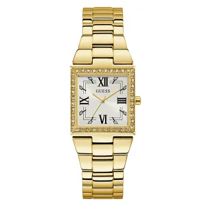 Guess Women's Watch Gold Tone Case Quartz