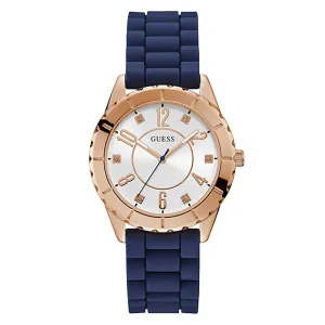 Guess Women's Watch Rose Gold Tone Case Quartz