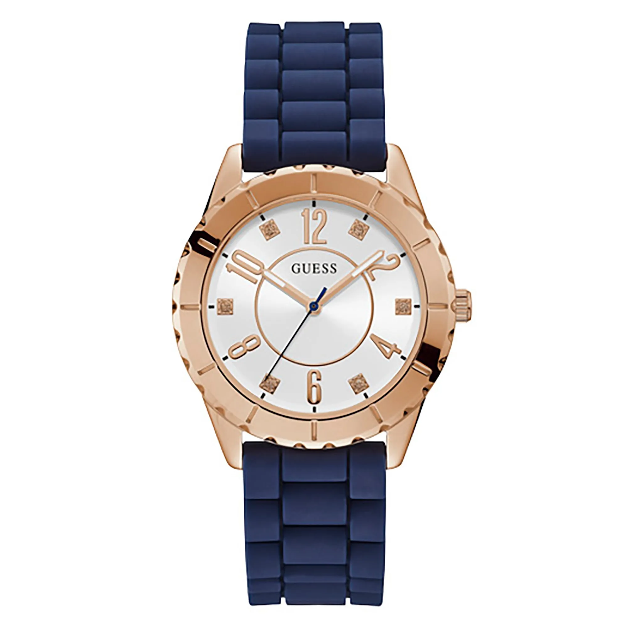 Guess Women's Watch Rose Gold Tone Case Quartz