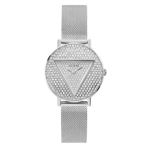 Guess Women's Watch Silver Tone Case Quartz