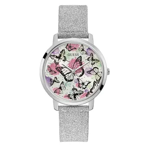 Guess Women's Watch Silver Tone Case Quartz