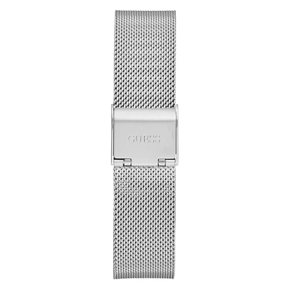 Guess Women's Watch Silver Tone Case Quartz