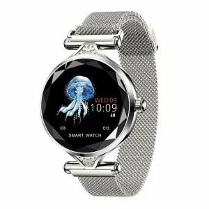 H1 Waterproof Women Lady Fashion Smart Watch Bracelet Sport Fitness Tracker - Silver