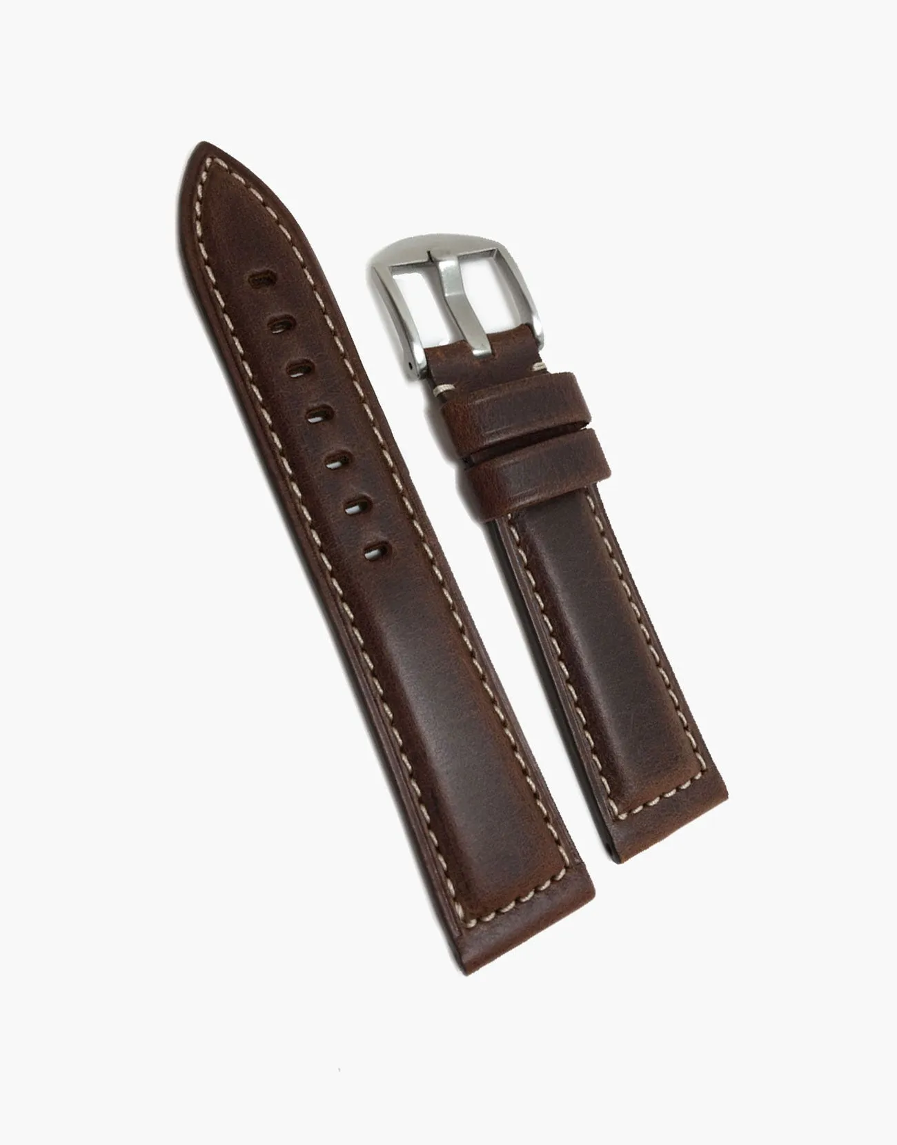 Hadley-Roma MS2042 Brown Oil Tanned Style Panerai Watch bands -Water Resistant