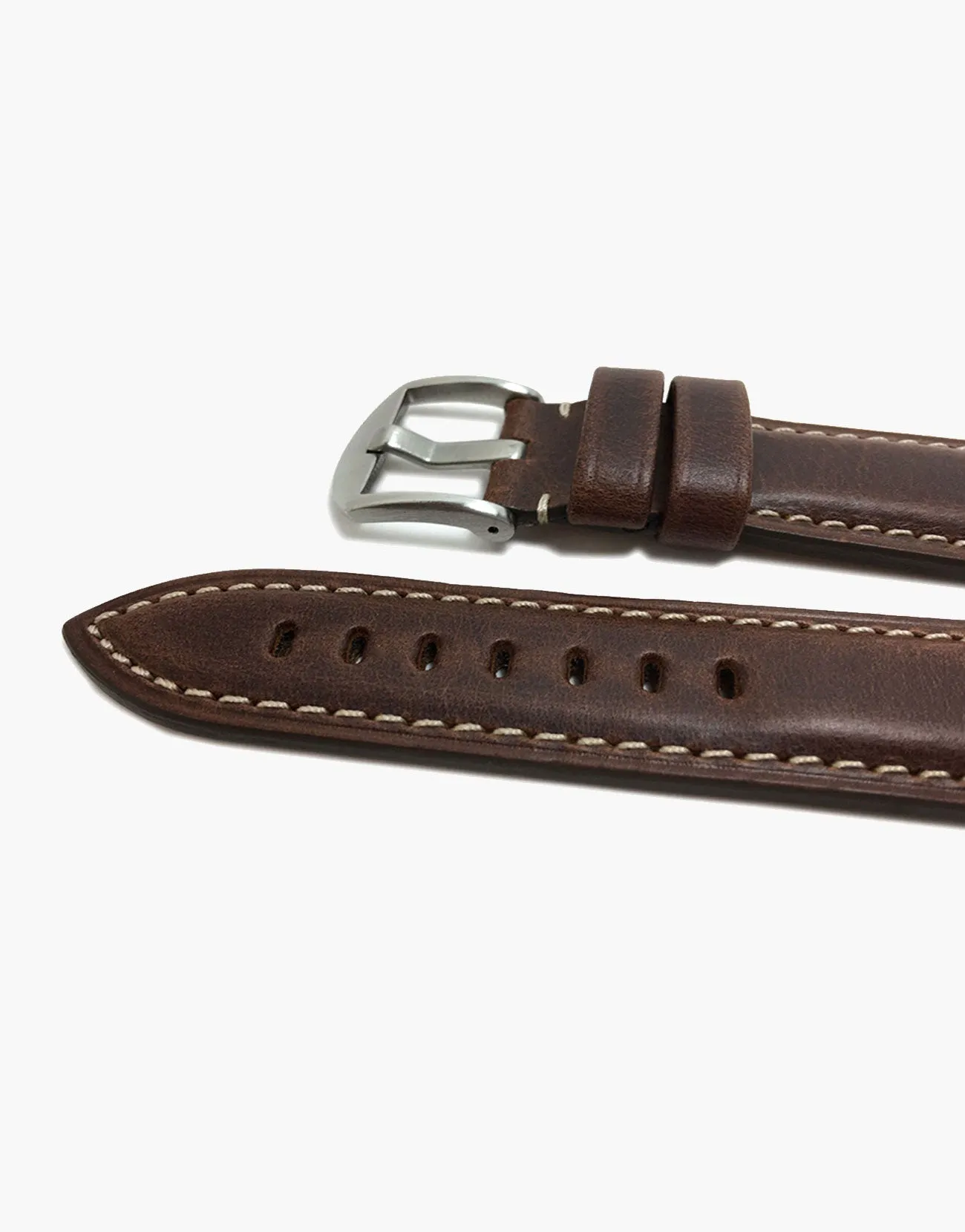 Hadley-Roma MS2042 Brown Oil Tanned Style Panerai Watch bands -Water Resistant