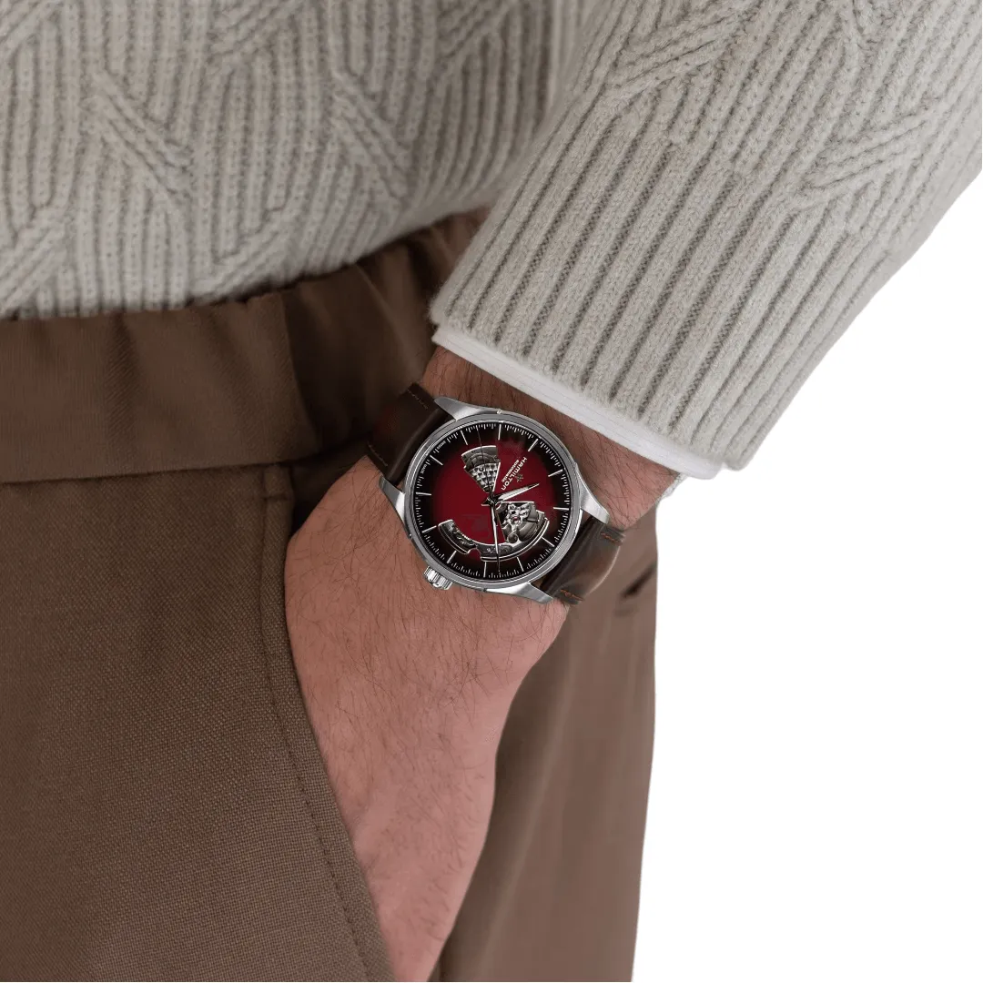 Hamilton Jazzmaster Open Heart Automatic Men's Watch H32675570