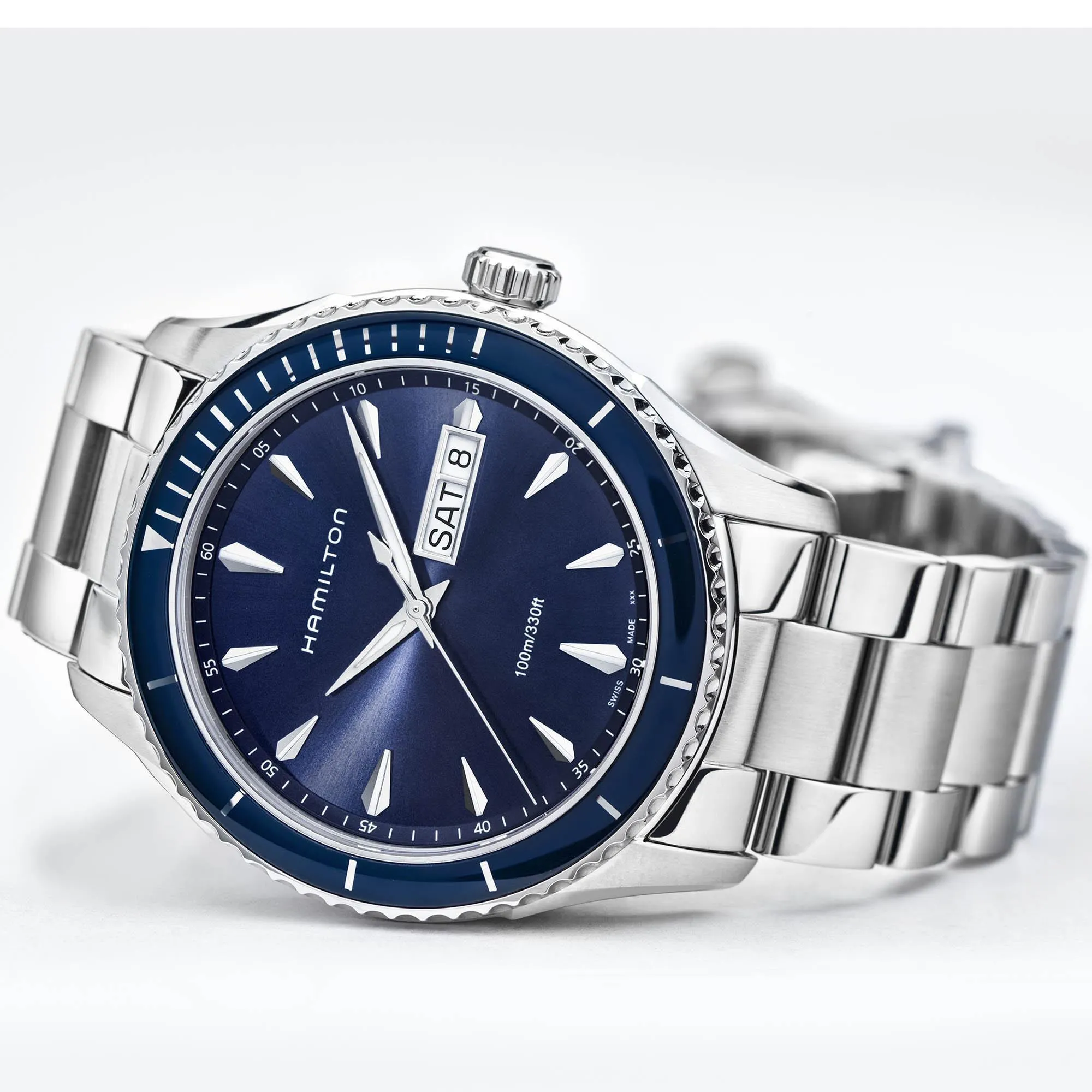 Hamilton Jazzmaster Seaview Day Date Quartz Men's Watch H37551141