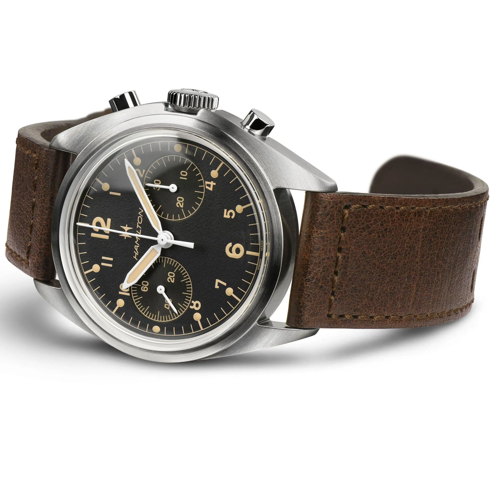 Hamilton Khaki Aviation Pioneer Mechanical Chrono Men's Watch H76409530