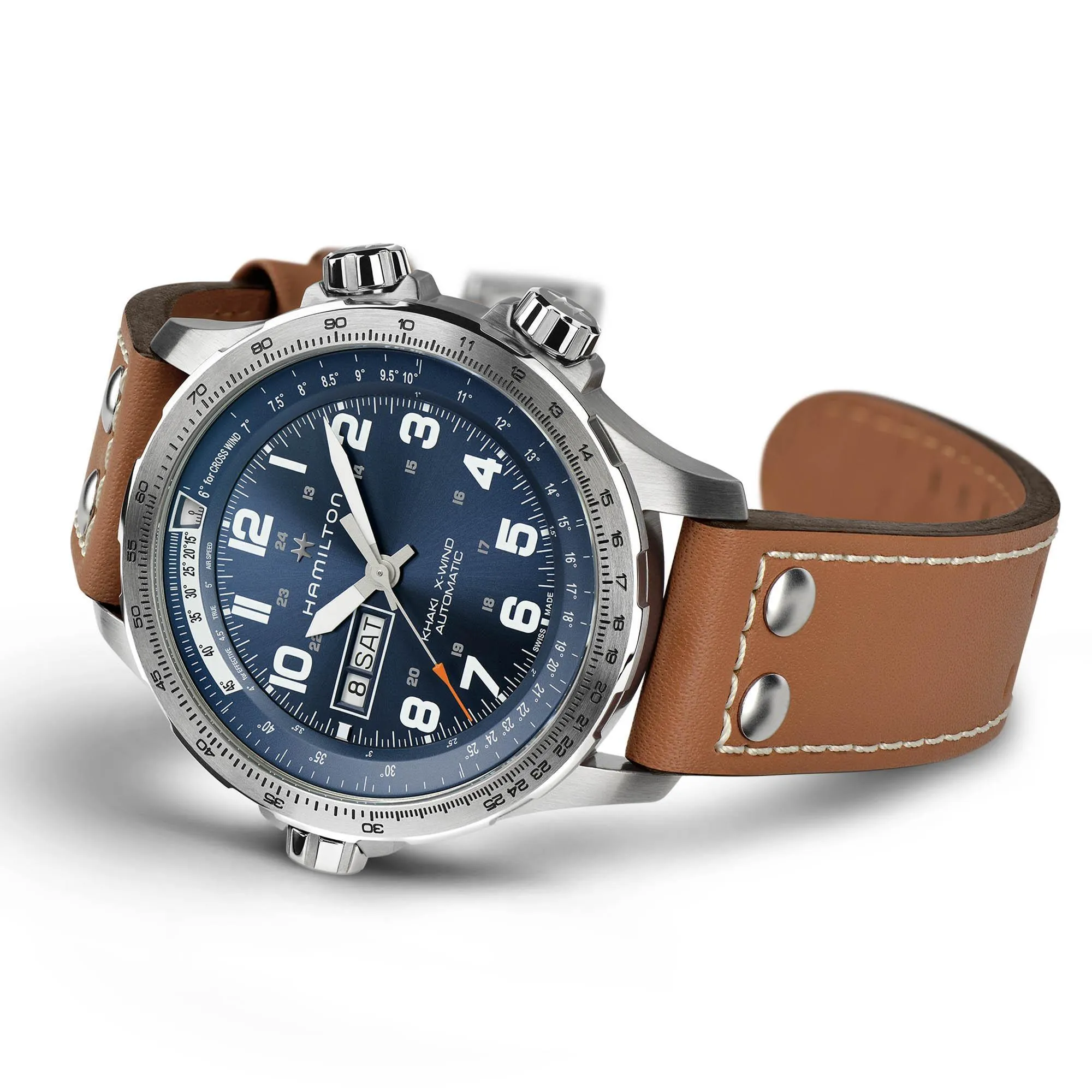 Hamilton Khaki Aviation X-Wind Day Date Automatic Men's Watch H77765541