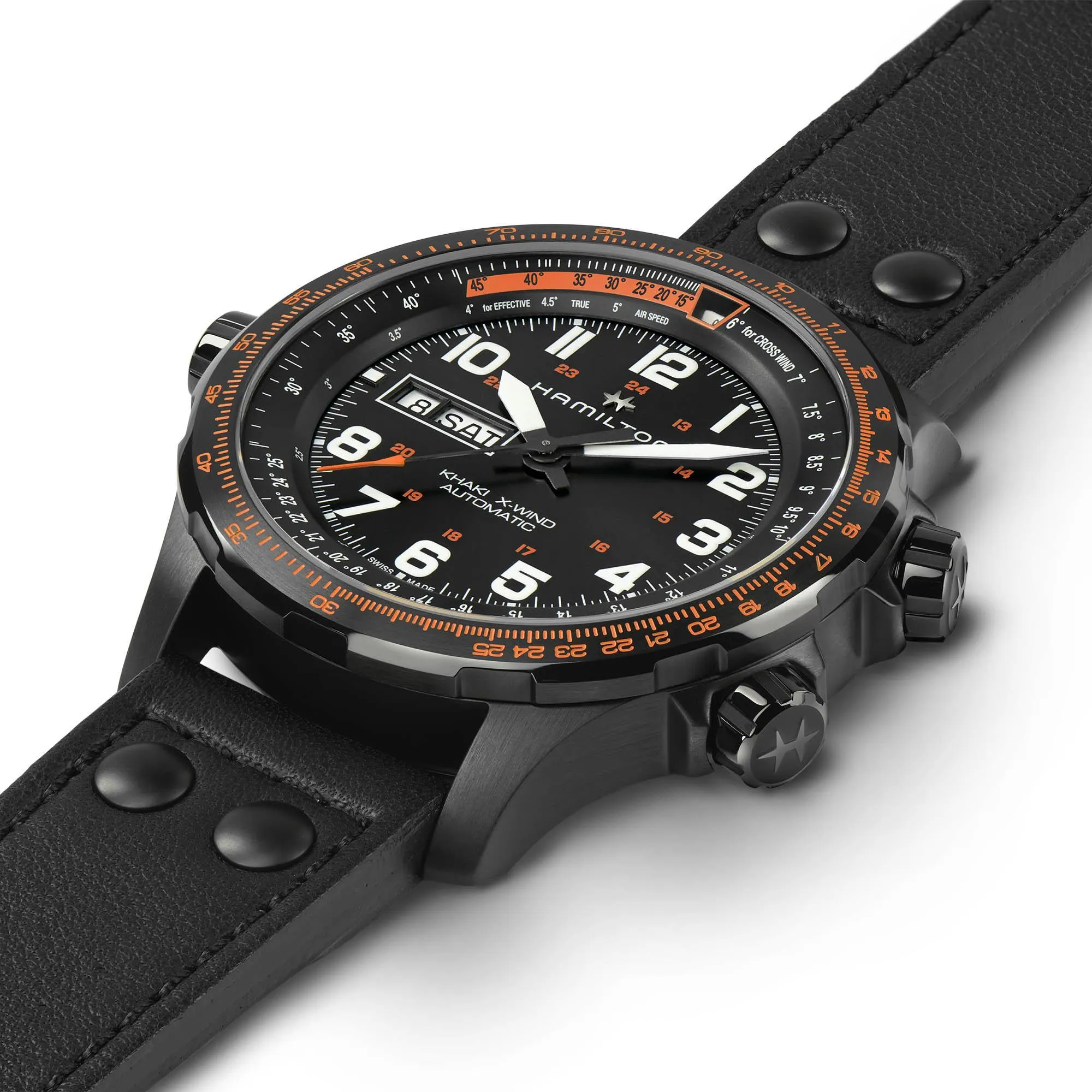 Hamilton Khaki Aviation X-Wind Day Date Automatic Men's Watch H77785733