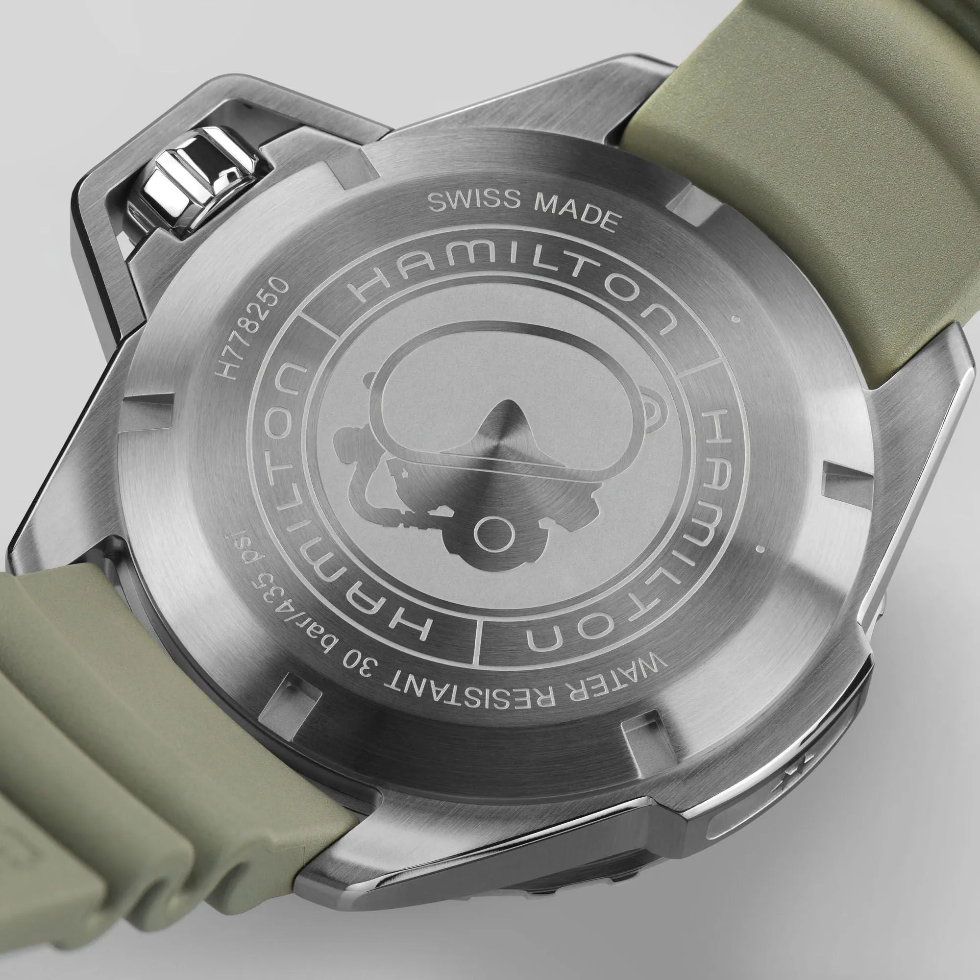 Hamilton Khaki Navy Frogman Auto H77825331