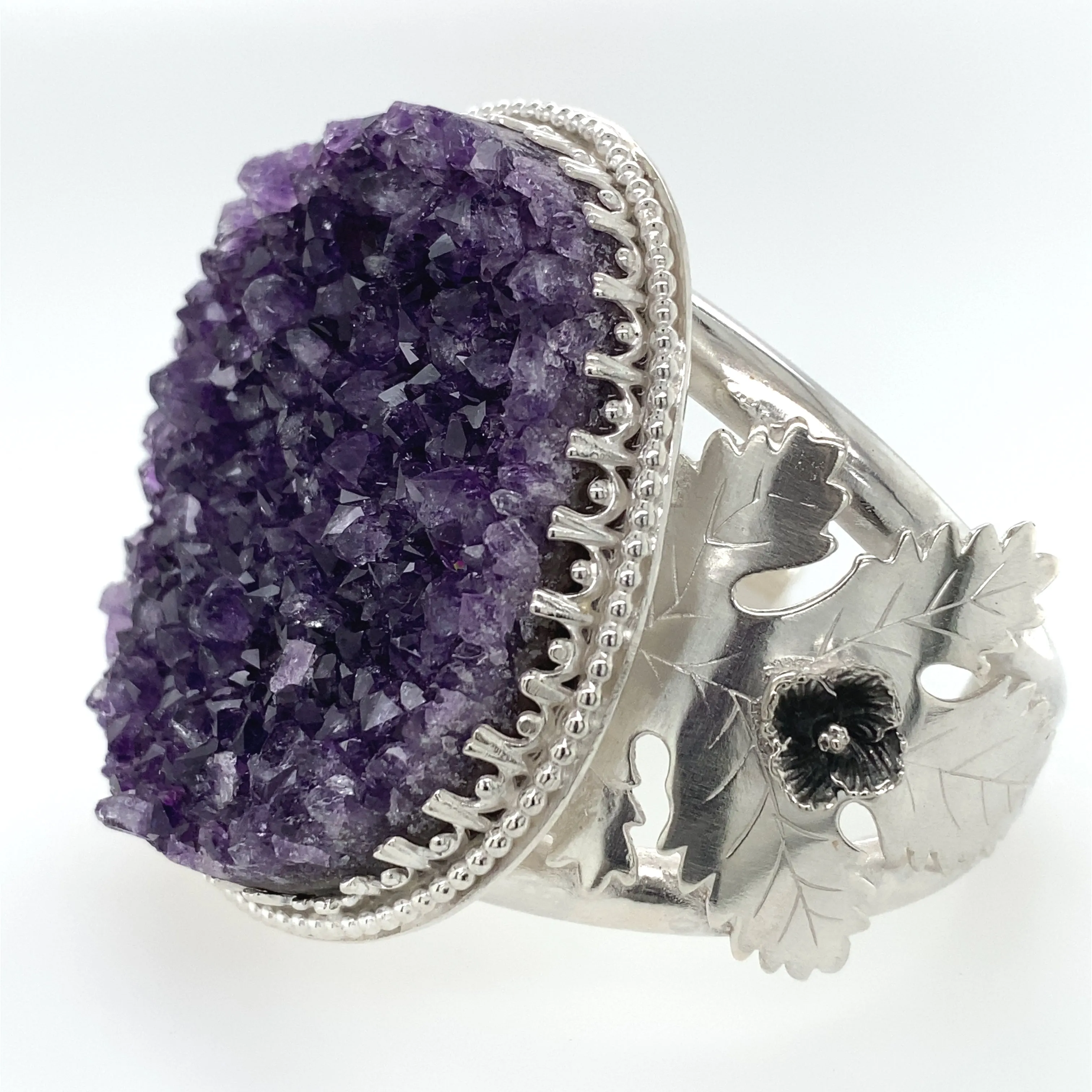 Harvest Moon Amethyst Bracelet