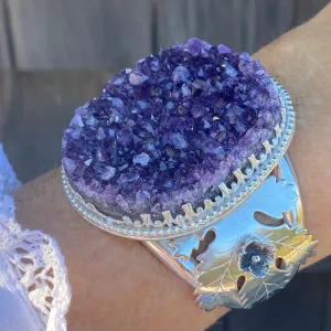 Harvest Moon Amethyst Bracelet
