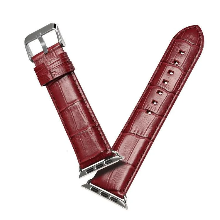 Helios Premium Soft Leather Band For Apple Watch (2 Colours)