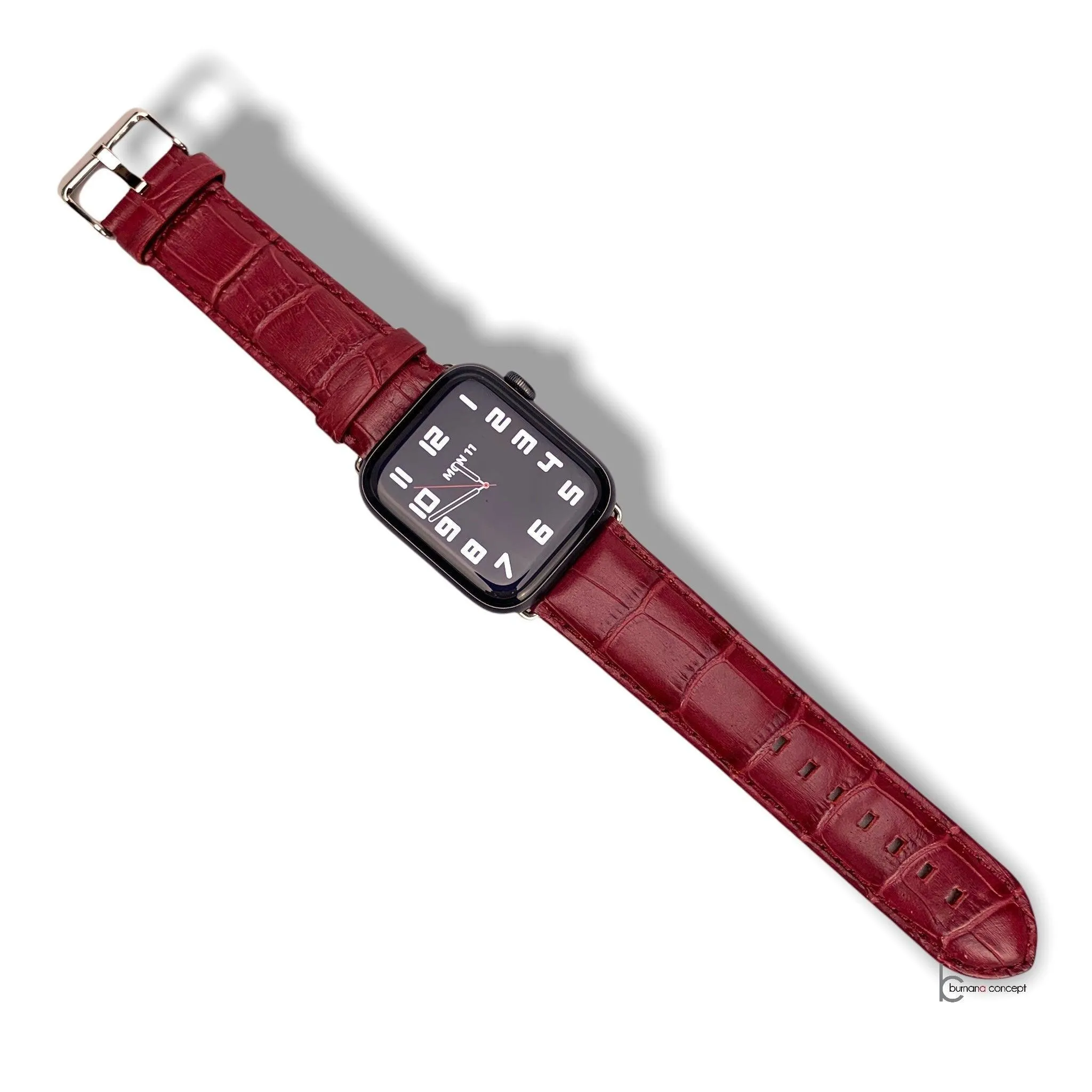 Helios Premium Soft Leather Band For Apple Watch (2 Colours)