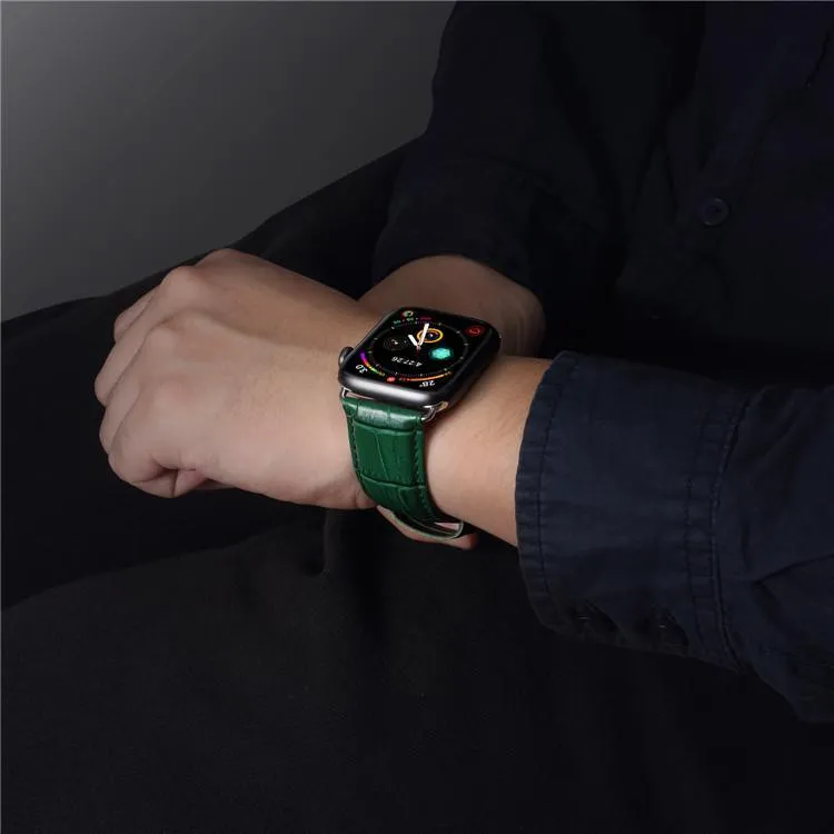 Helios Premium Soft Leather Band For Apple Watch (2 Colours)