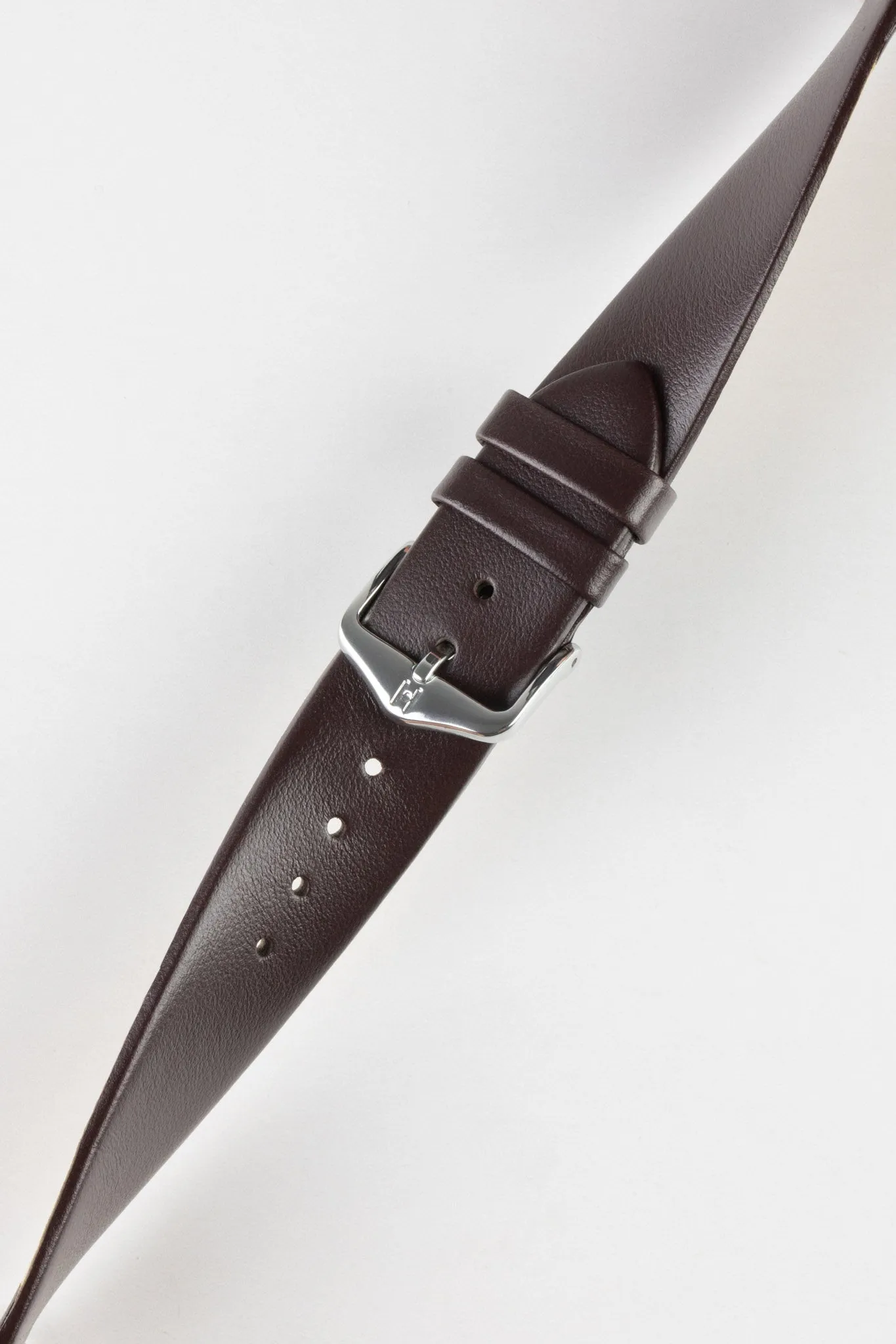 Hirsch TORONTO NQR Brown Watch strap - Calfskin Leather