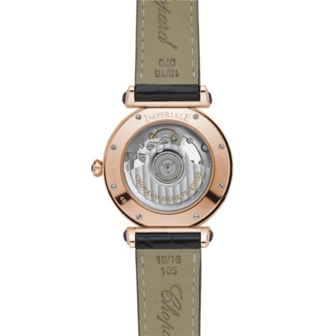 IMPERIALE 36 MM, AUTOMATIC, ETHICAL ROSE GOLD, DIAMONDS
