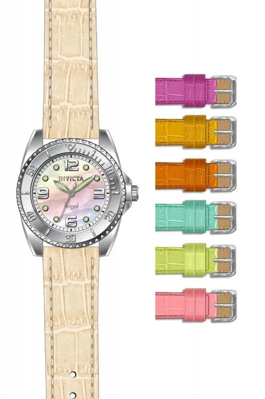 Invicta Women's 15003 Angel Quartz 3 Hand White Dial Watch