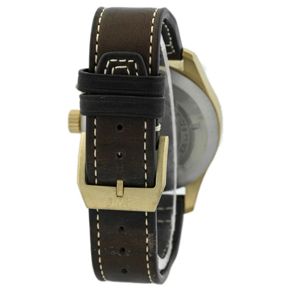 IWC Men's PILOT’S WATCH CHRONOGRAPH SPITFIRE Bronze Case 41mm Green Arabic Dial Watch Reference #: IW387902